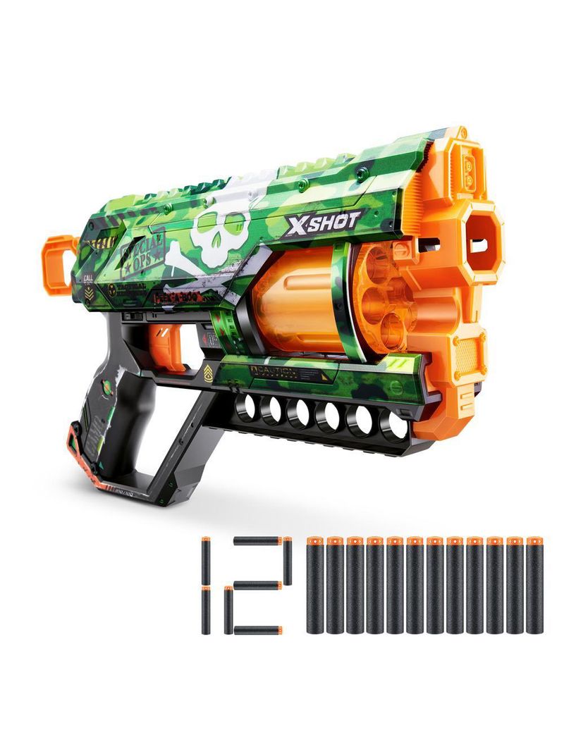 Lançador de dardos x-shot - skins griefer - camo
