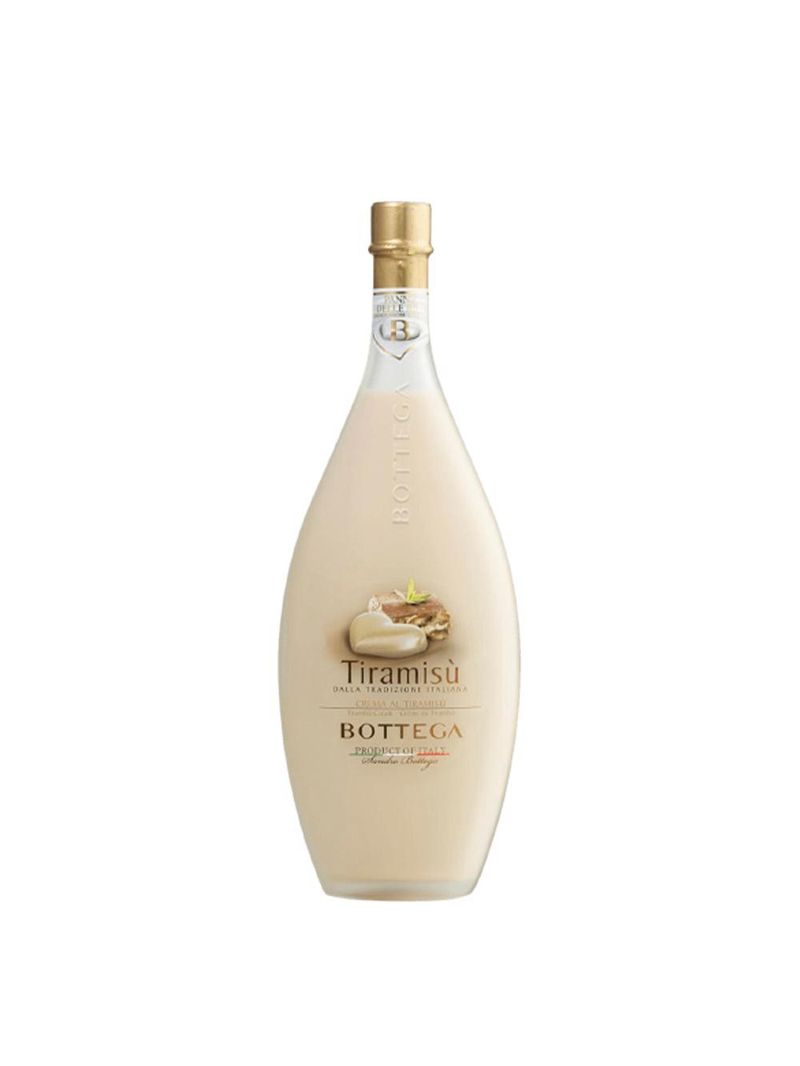 Licor italiano bottega tiramisú 500ml