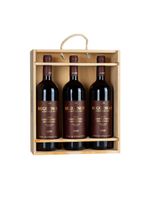 Kit vinho tinto português carmim reguengos garrafeira dos sócios 3 garrafas 750ml
