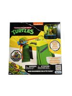 Tartarugas ninja - pista de skate mini mayhem playset