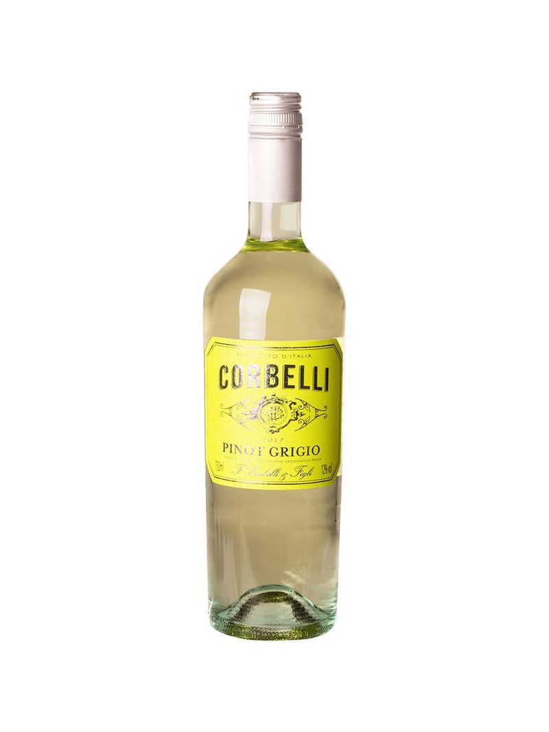 Vinho branco italiano castellani corbelli pinot grigio terre siciliane igt 750ml