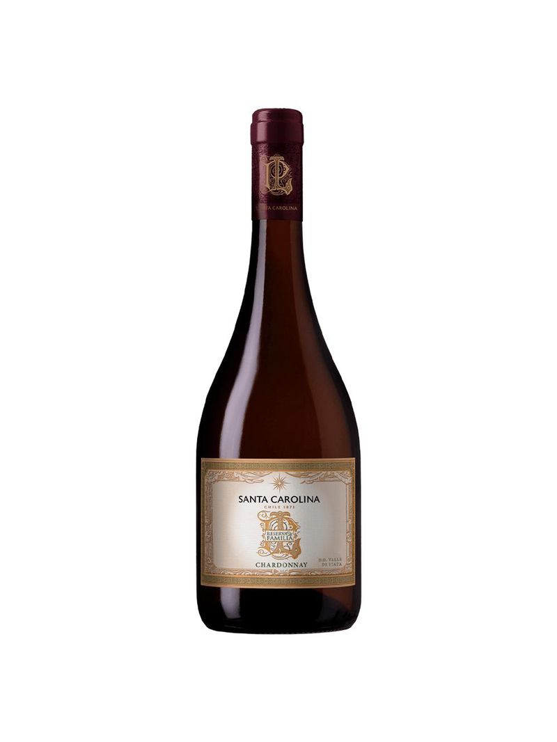 Vinho branco chileno santa carolina reserva de família chardonnay 750ml