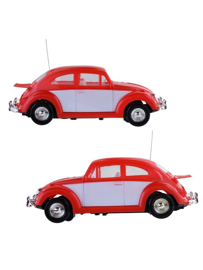 Veiculo besouro - rc3 func - pilhas - vermelho