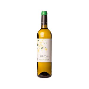 Vinho branco espanhol domínio de punctum 99 rosas viognier chardonnay 750ml