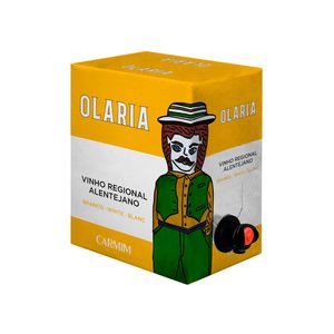 Vinho branco português carmim olaria seco bag in box 5lt 2022.