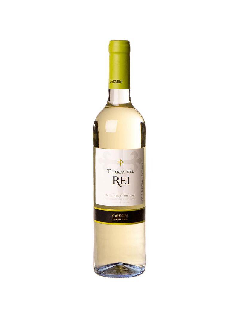 Vinho branco português carmim terras del rei alentejo 750ml