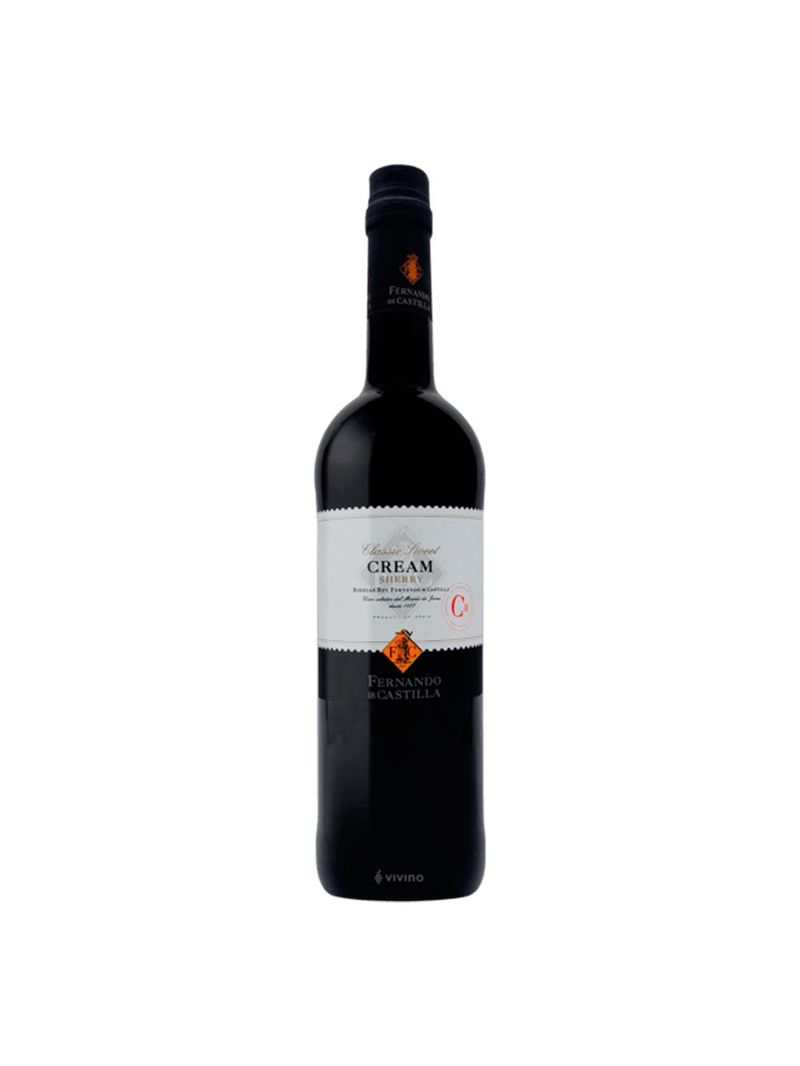 Vinho espanhol tinto fernando de castilla premium cream sherry 750ml