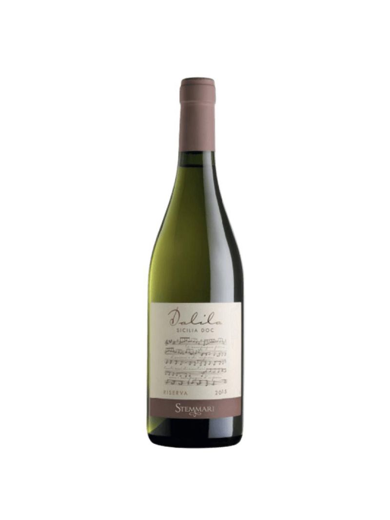 Vinho branco italiano stemmari dalila sicília doc 750ml
