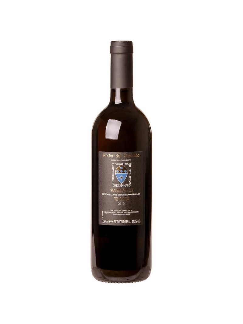 Vinho branco italiano poderi del paradiso vin santo doc 750ml