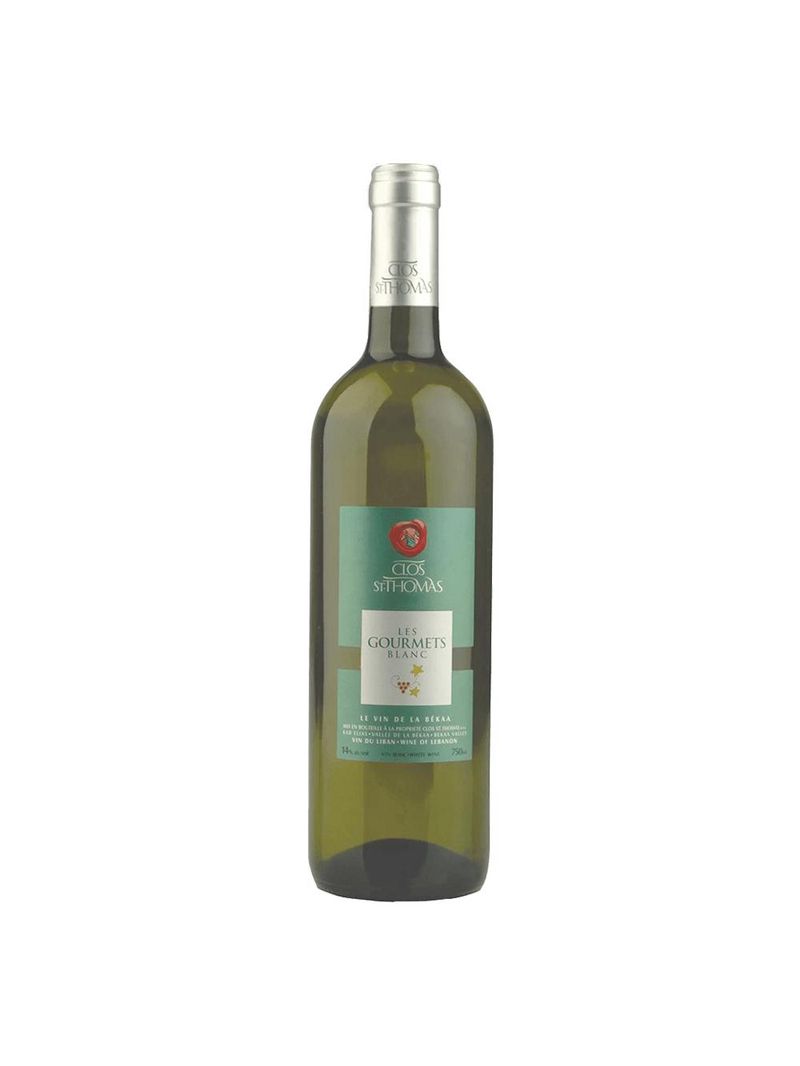 Vinho branco libanês château st thomas les gourmet blanc 750ml