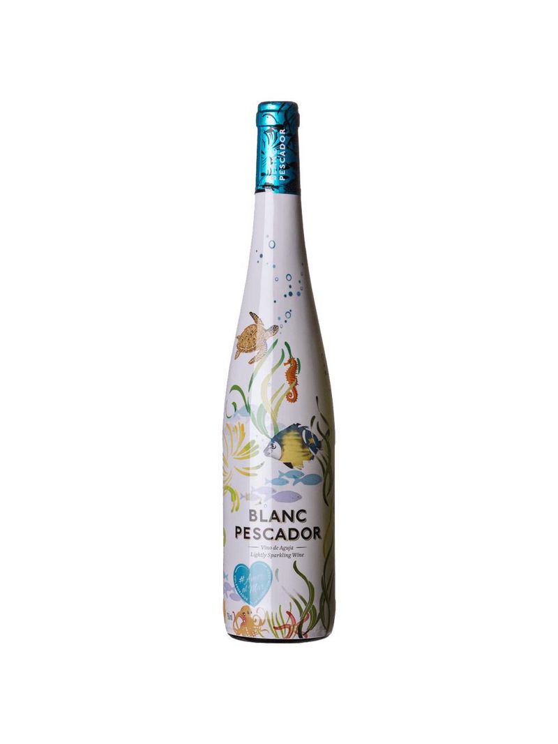 Vinho frisante branco espanhol pescador 750ml