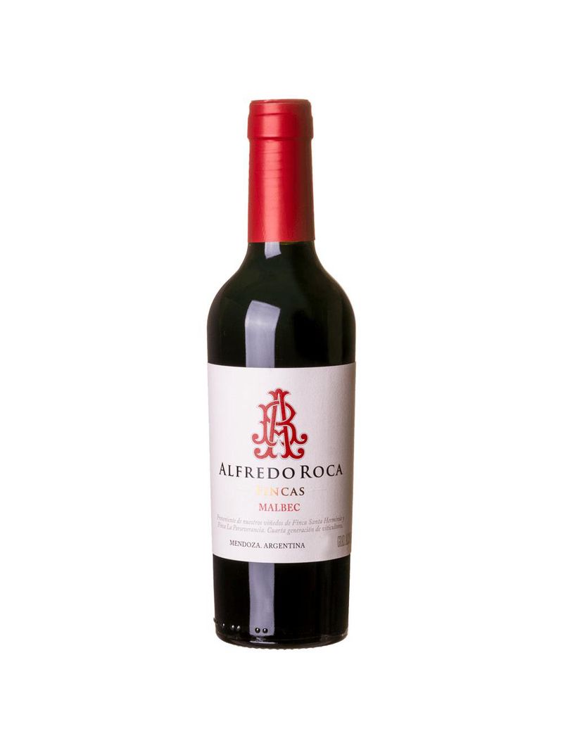 Vinho tinto argentino alfredo roca malbec 375ml