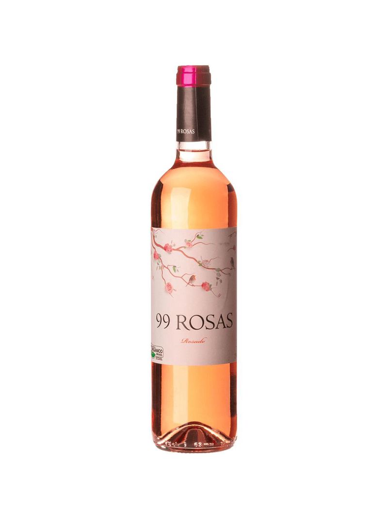 Vinho rosé espanhol domínio de punctum 99 rosas 750ml