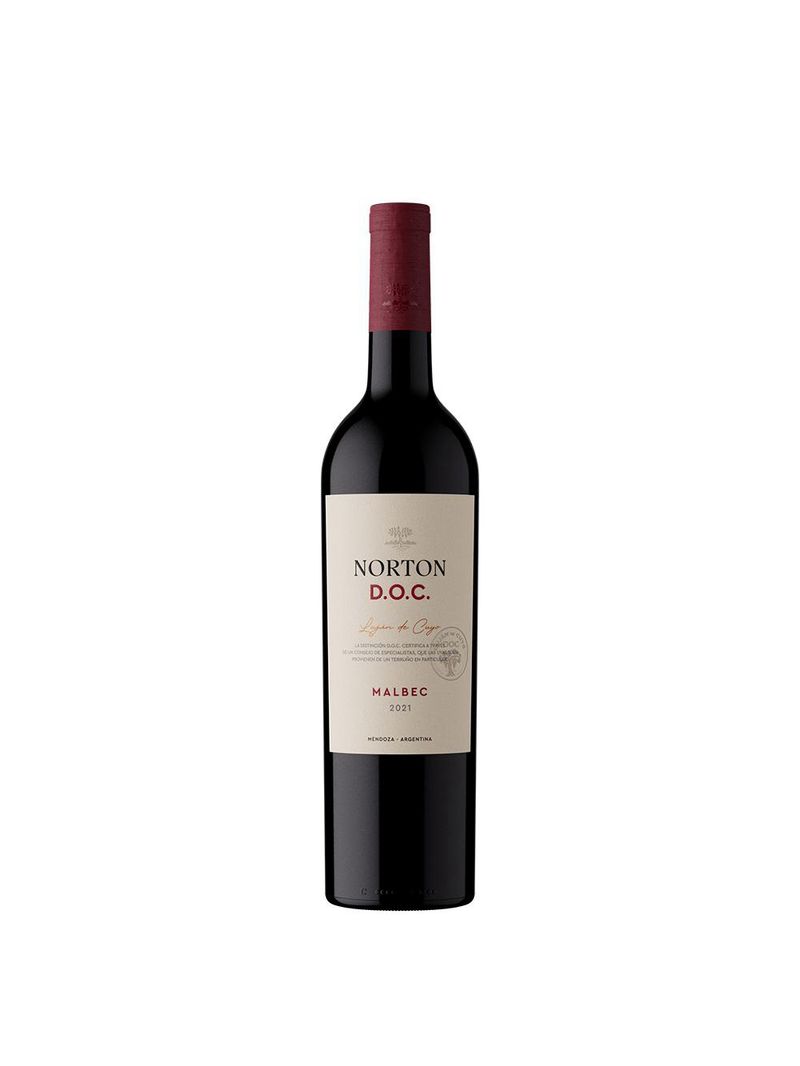 Vinho tinto argentino norton malbec doc 750ml