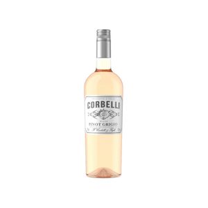 Vinho rosé italiano corbelli blush pinot grigio 750ml