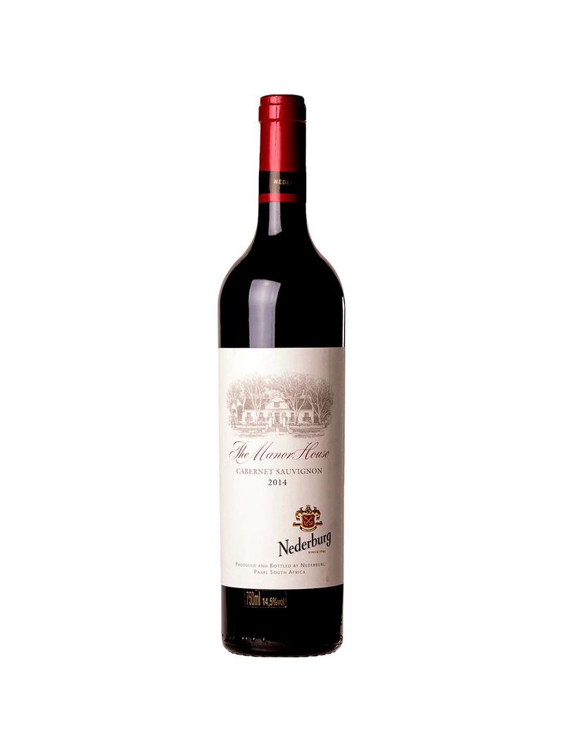 Vinho tinto africano nederburg manor house cabernet sauvignon 750ml