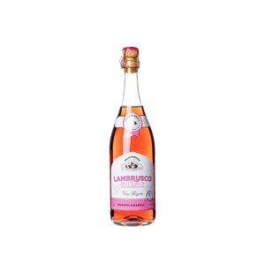 Vinho rosé frisante italiano lambrusco villa fabrizia 750ml