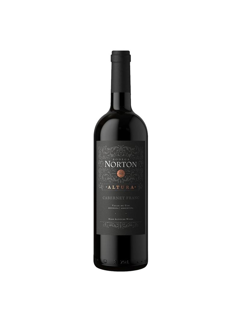 Vinho tinto argentino norton altura cabernet franc 750ml 2022
