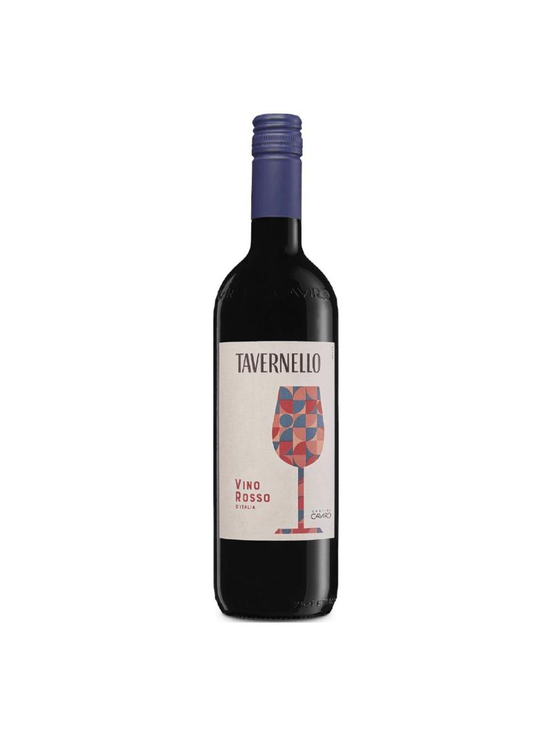 Vinho tinto italiano tavernello 750ml