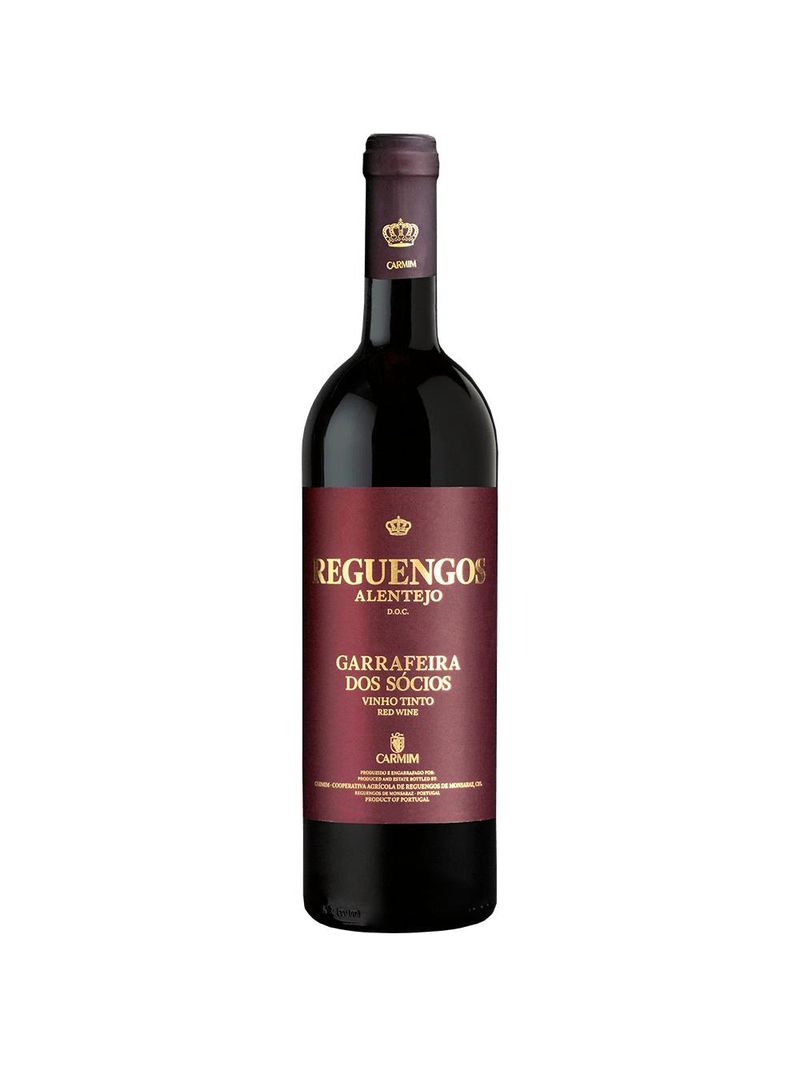 Vinho tinto português carmim reguengos garrafeira dos sócios 750ml