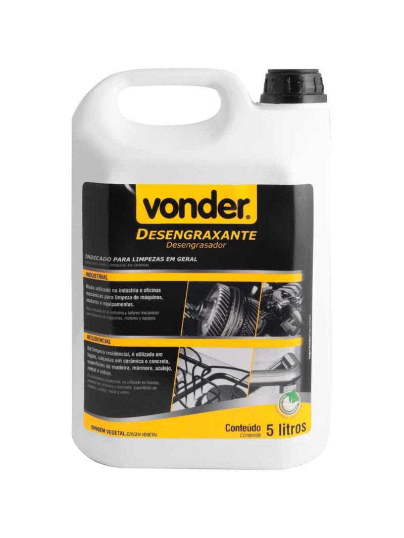Desengraxante 5 litros vonder