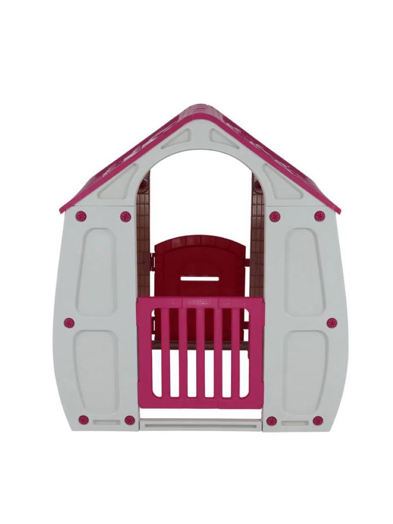 Casinha de brinquedo bonecas bichinhos magical rosa 560010 bel