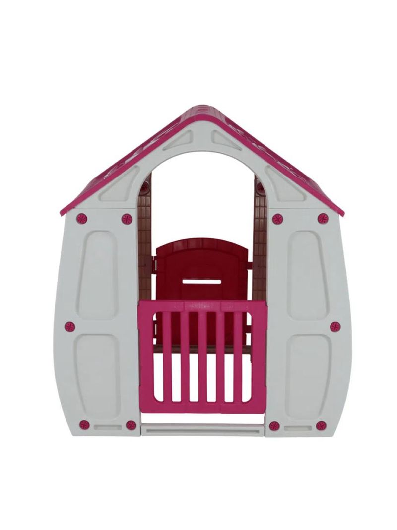Casinha de brinquedo bonecas bichinhos magical rosa 560010 bel