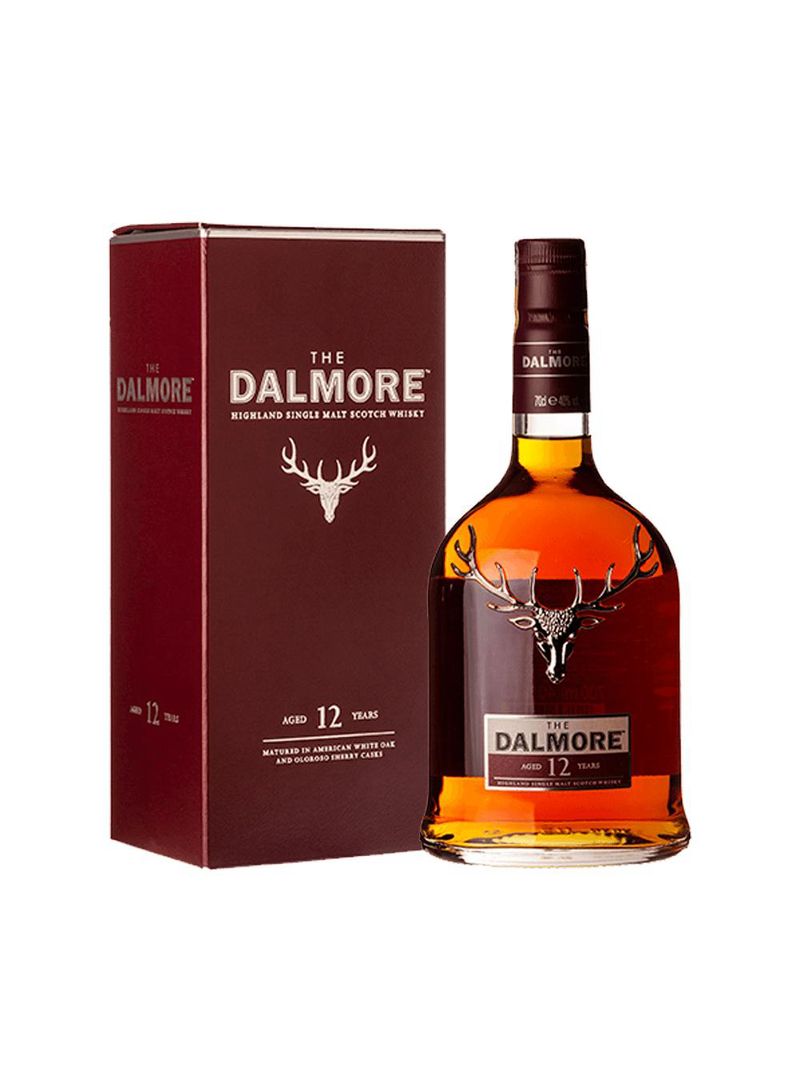Whisky dalmore 12 years single malt 700ml