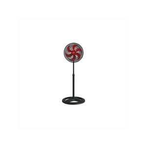 Ventilador oscilante de coluna turbo 40cm vermelho 127v premium ventisol