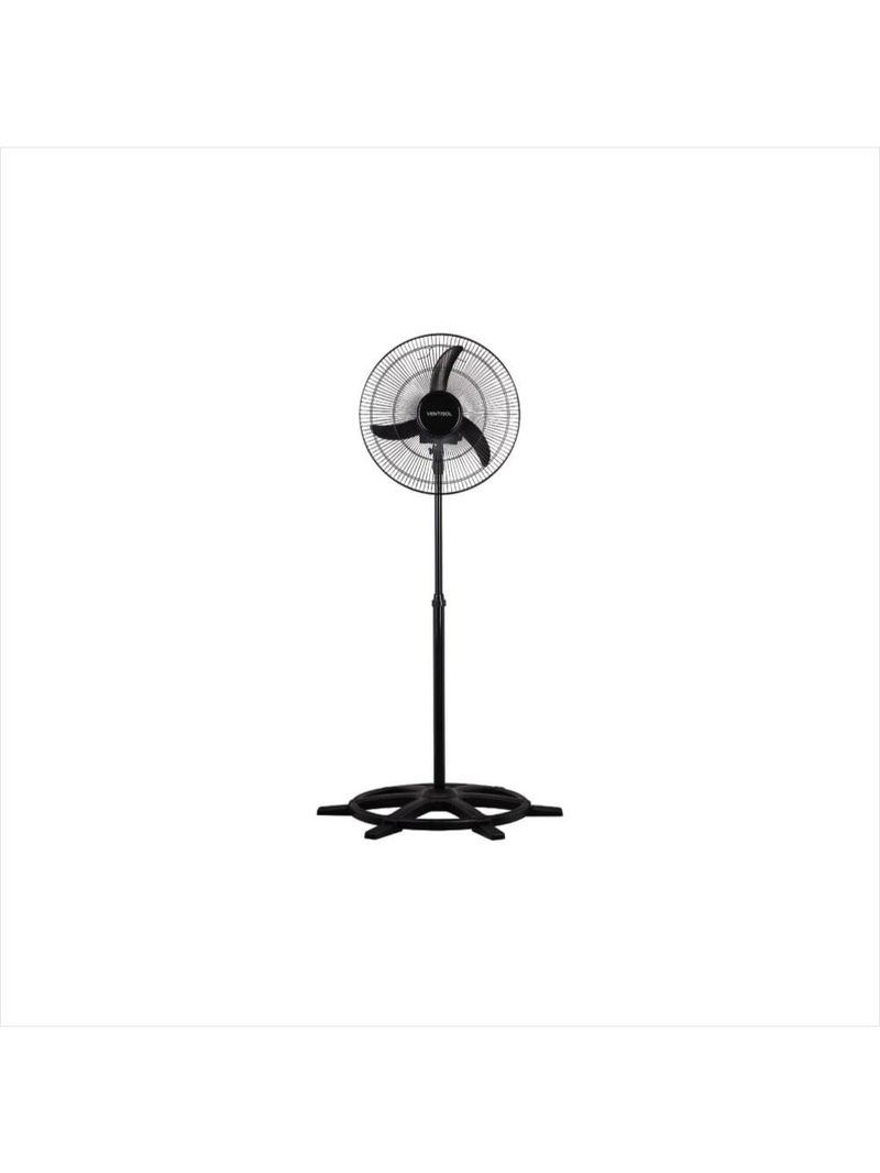 Ventilador oscilante de coluna 50cm preto premium ventisol