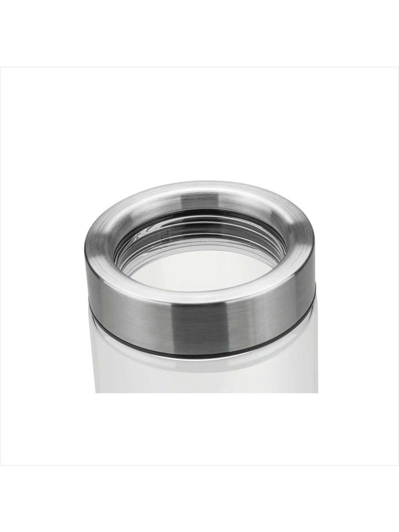 Pote vidro tpaço inox 1,0l purezza