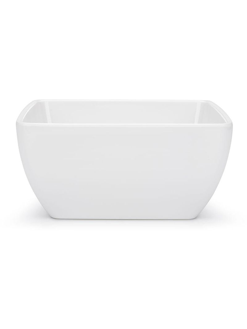 Saladeira square branco 19x19x9cm 1,8l haus concept