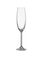 Taça champanhe bohemia natalia maxima cristal 230 ml 6 peças