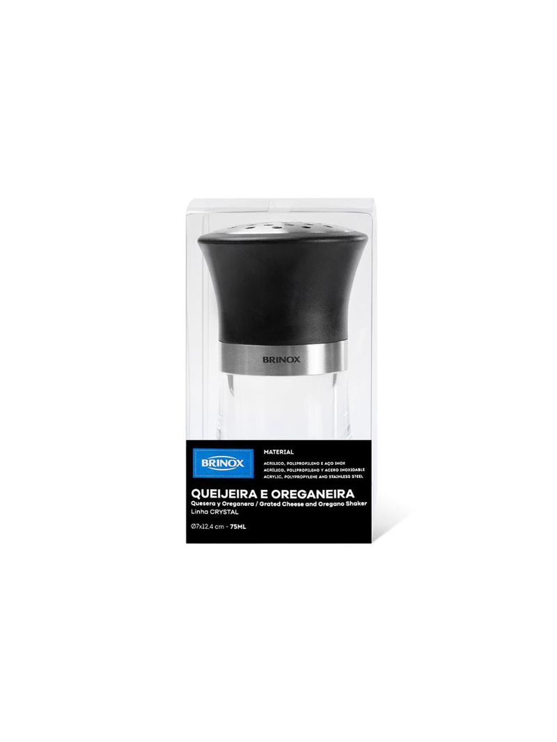 Queijeira/oreganeira 75ml crystal brinox