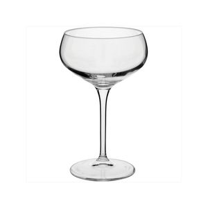Taça coquetel coupe 300ml vidro transparente 6 peças bormioli rocco bartender
