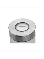 Pote de vidro purezza com tampa de aço inox 1,4 l tramontina