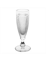 Taça champanhe 18x6x6 cm 150ml vidro transparente 6 peças imperial - gs