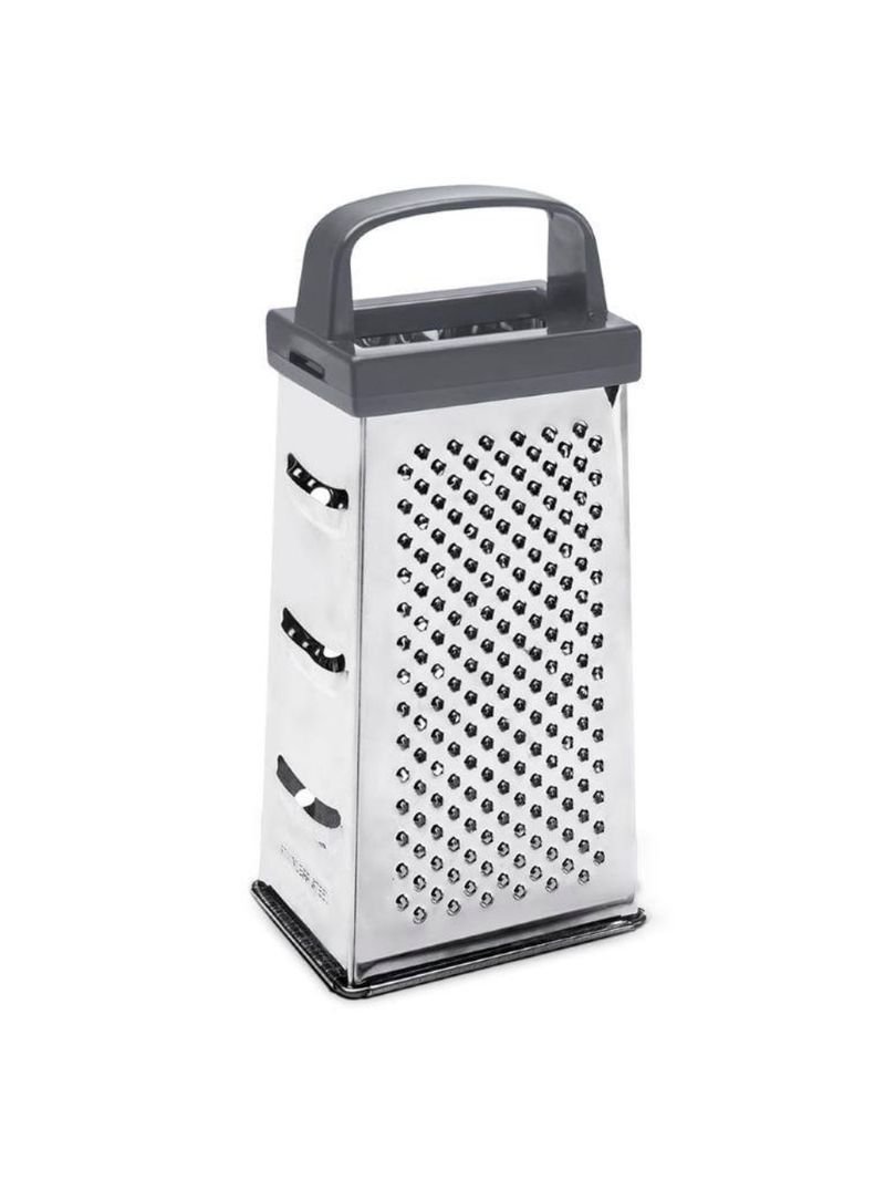 Ralador inox 4 faces 22,5cm top pratic brinox