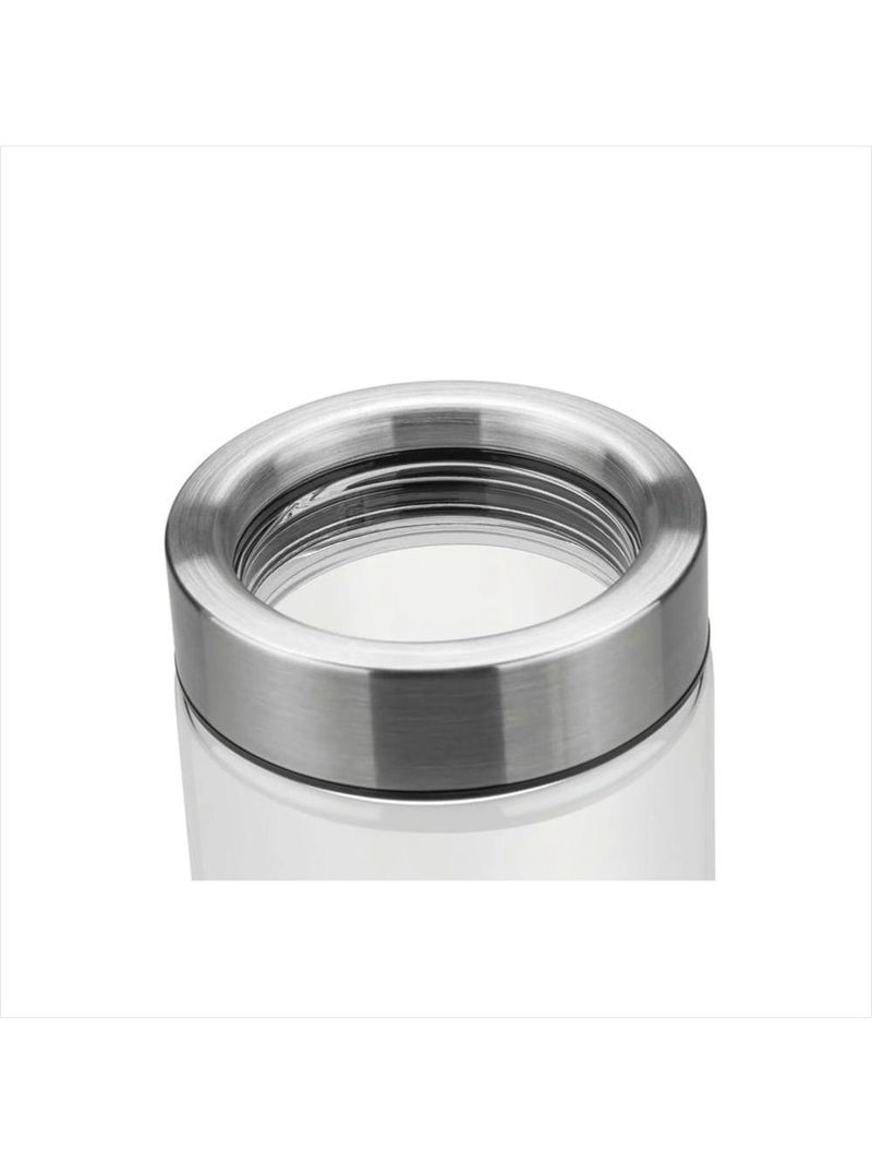 Pote vidro tpaço inox 0,7l purezza
