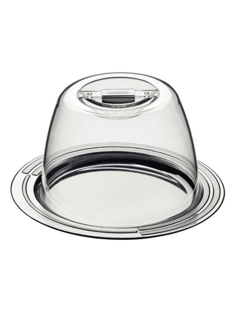 Porta-queijo tramontina ciclo inox 20cm