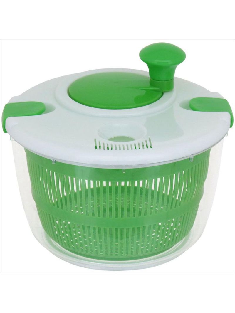 Secador de salada 16x25x25 cm 5l polipropileno verde speed - gs