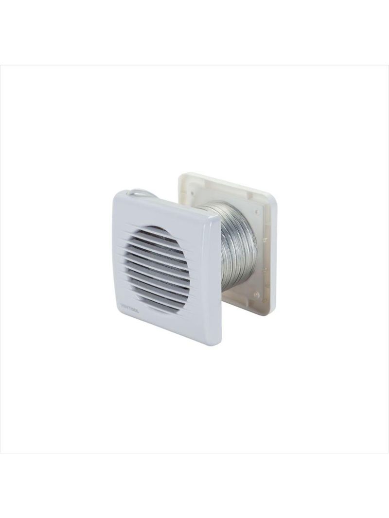 Kit ventilador exaustor banheiro 100mm 127v premium ventisol