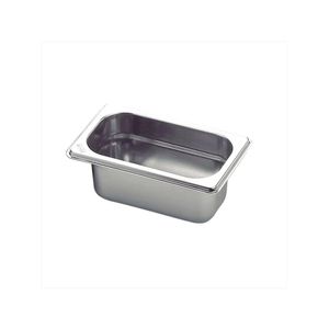 Cuba aço inox 1/9 65mm sem alça