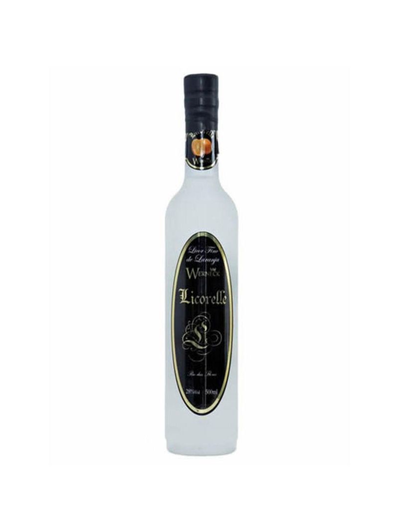 Licor de cachaça werneck licorelle laranja fino 500ml