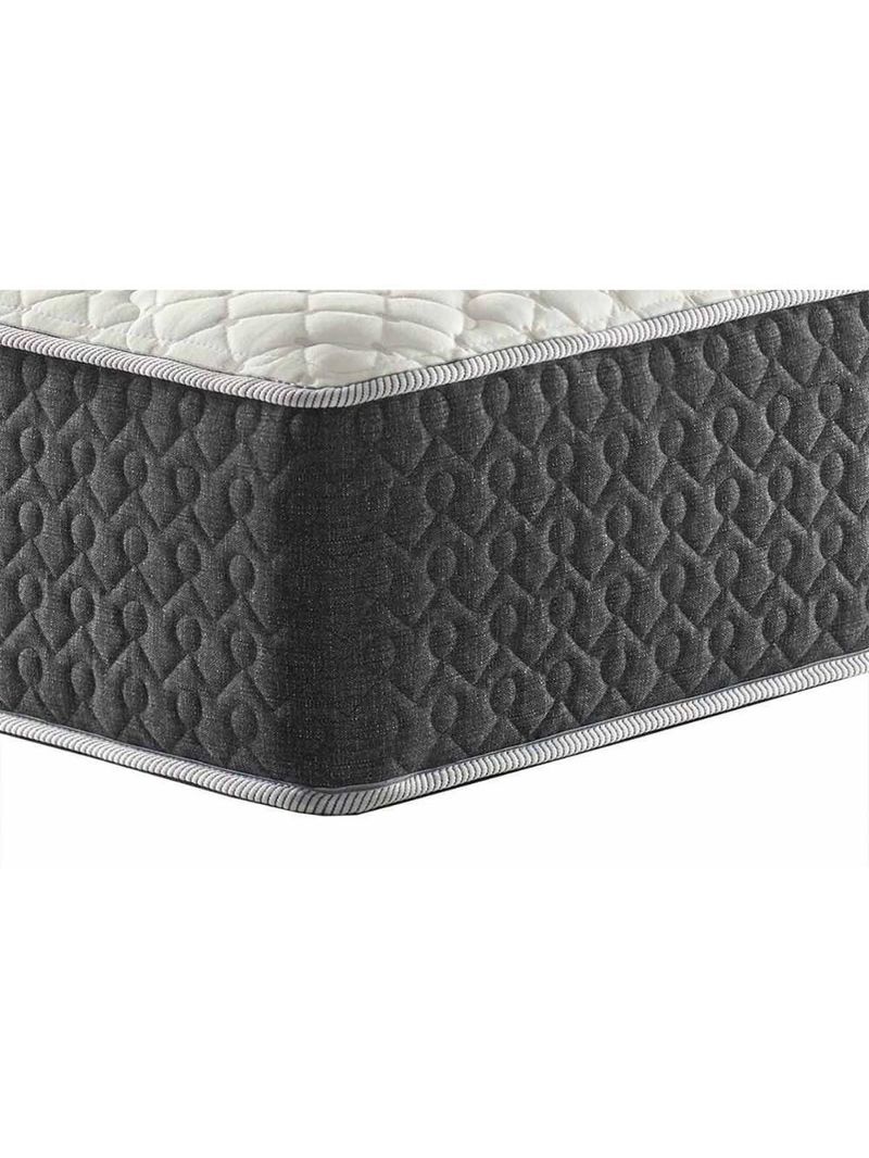 Cama Box Baú King: Colchão Molas Ensacadas Masterpocket Fort + Base Gray(193X203)