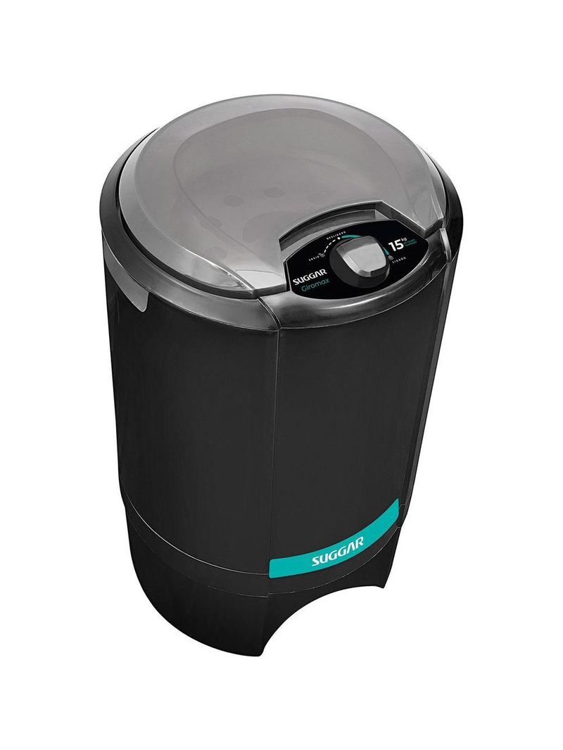 Centrífuga De Roupas Suggar Giromax 15Kg Preto 110V