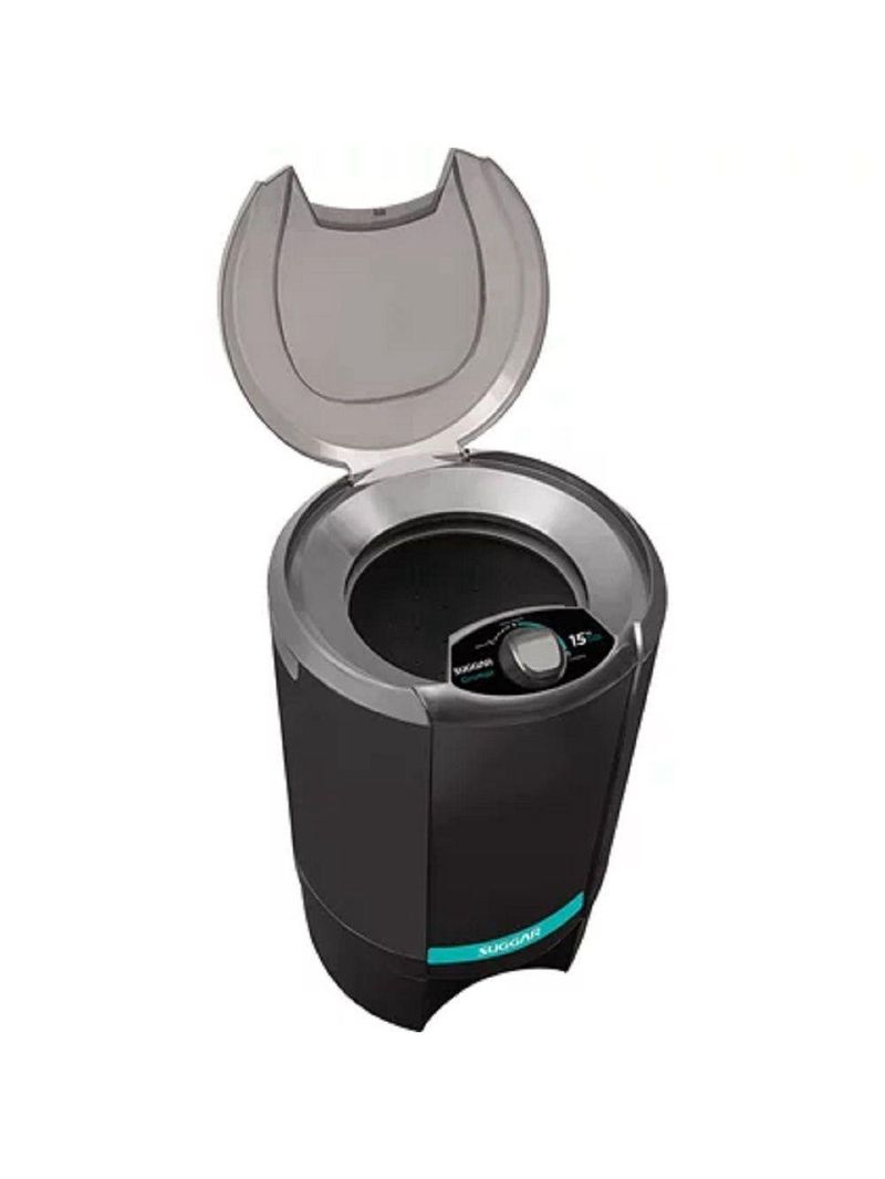 Centrífuga De Roupas Suggar Giromax 15Kg Preto 110V