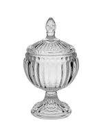 Potiche ballon  vidro transparente gs