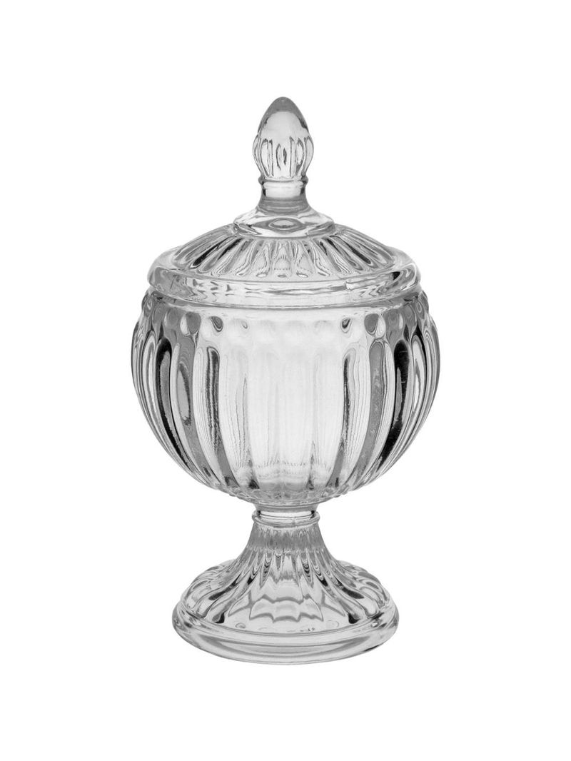 Potiche ballon  vidro transparente gs