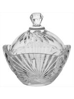 Potiche 16x15x15 cm cristal eco transparente okko - gs